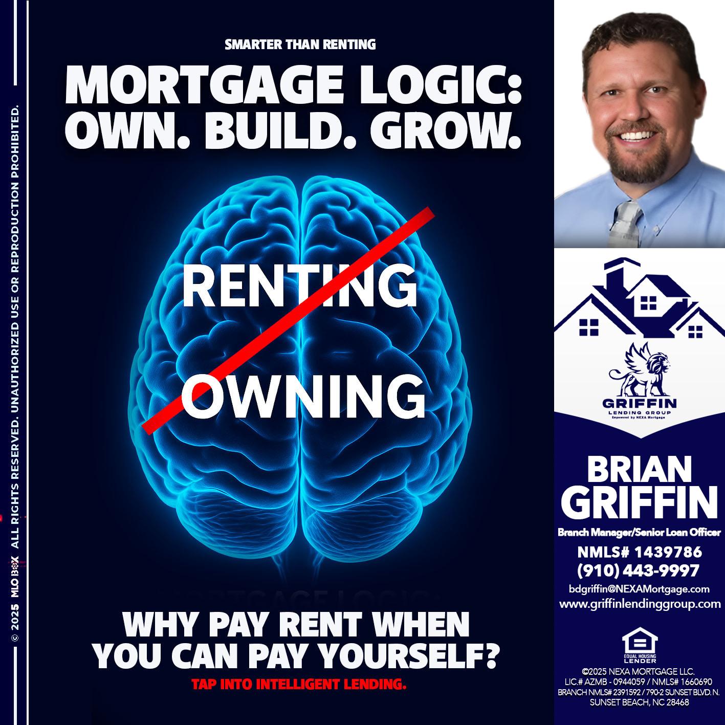 mortgage logic - Brian Griffin -Senior Mortgage Consultant