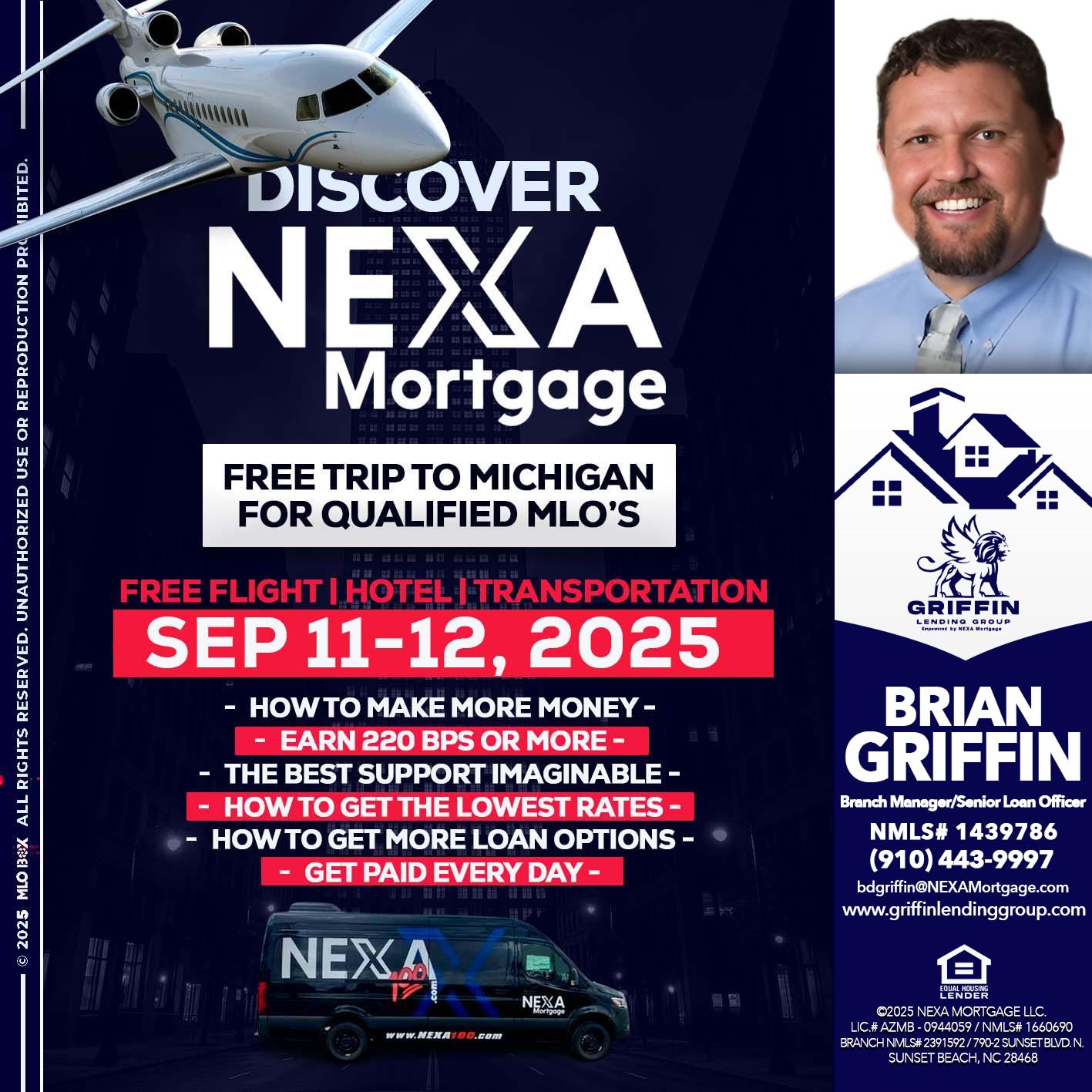 DISCOVER NEXA MORTGAGE - Brian Griffin -Senior Mortgage Consultant