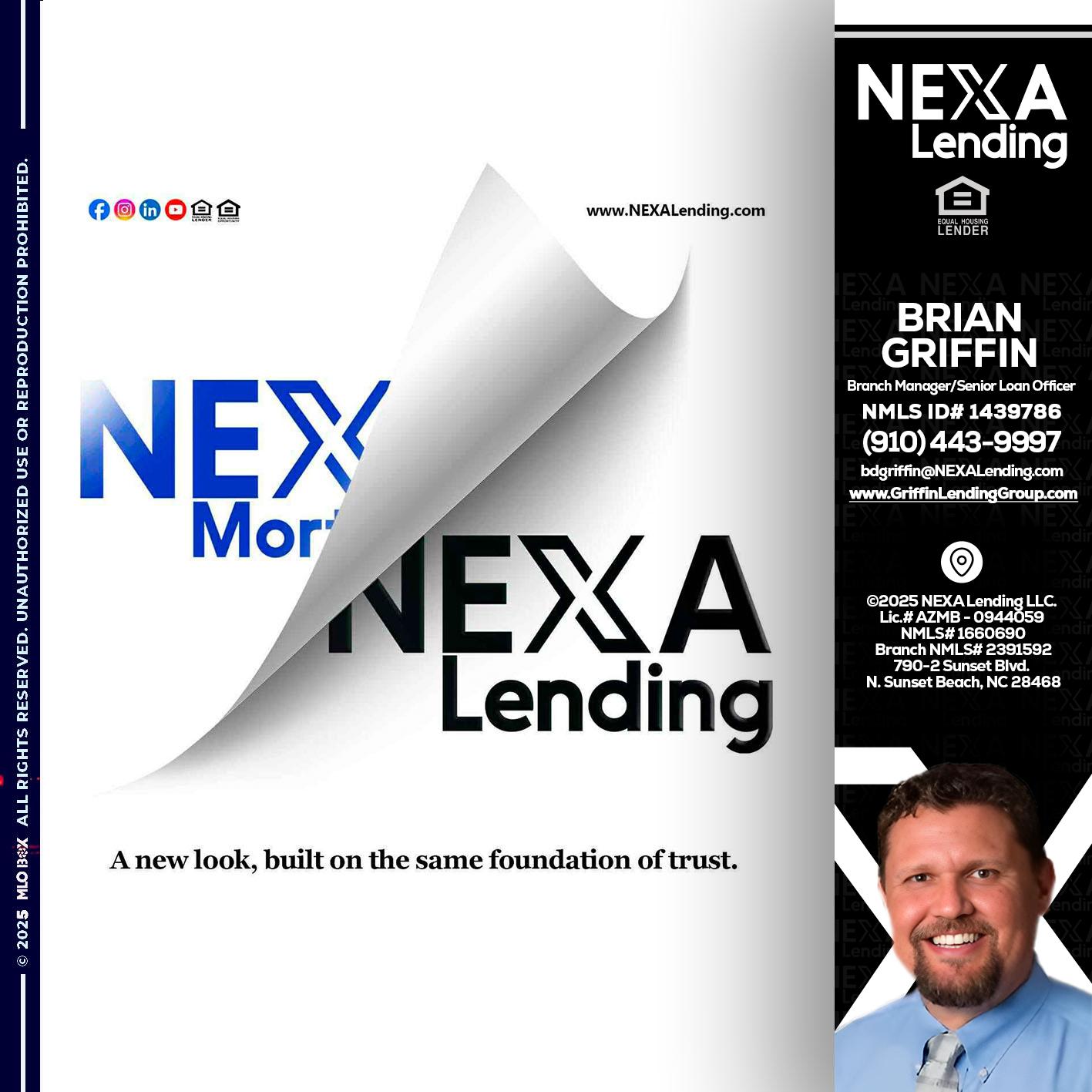 NEXA LENDING - Brian Griffin -Senior Mortgage Consultant