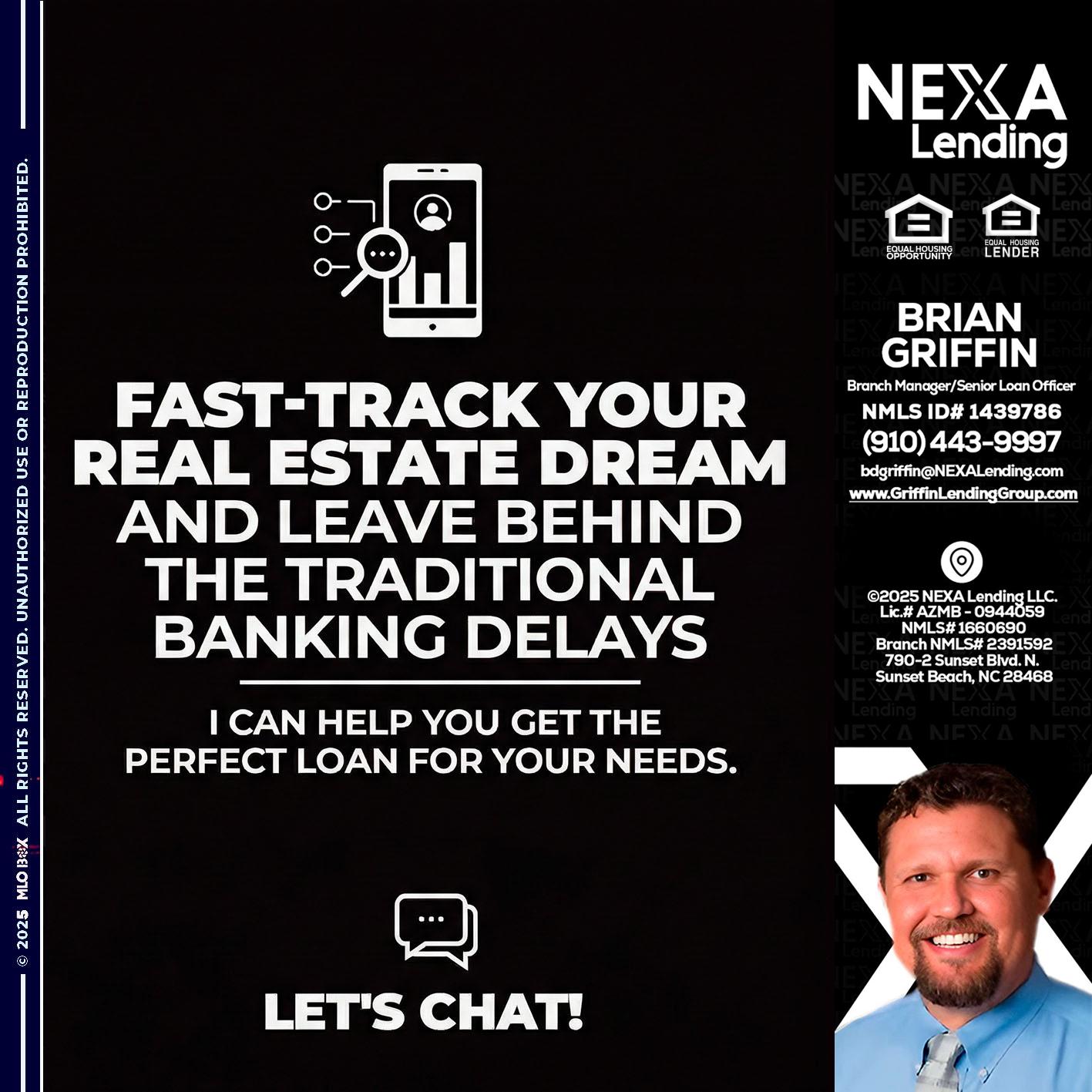 FAST TRACK - Brian Griffin -Senior Mortgage Consultant