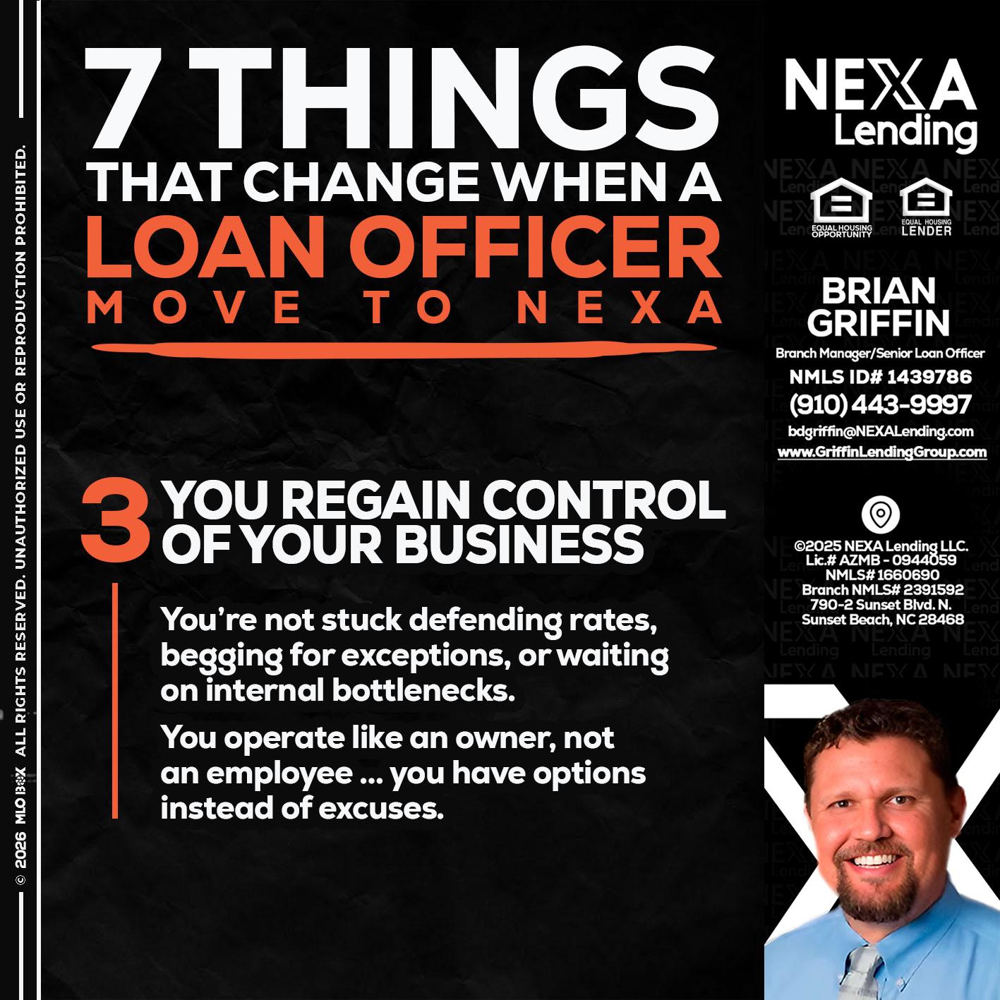 7 things (3) - Brian Griffin -Senior Mortgage Consultant