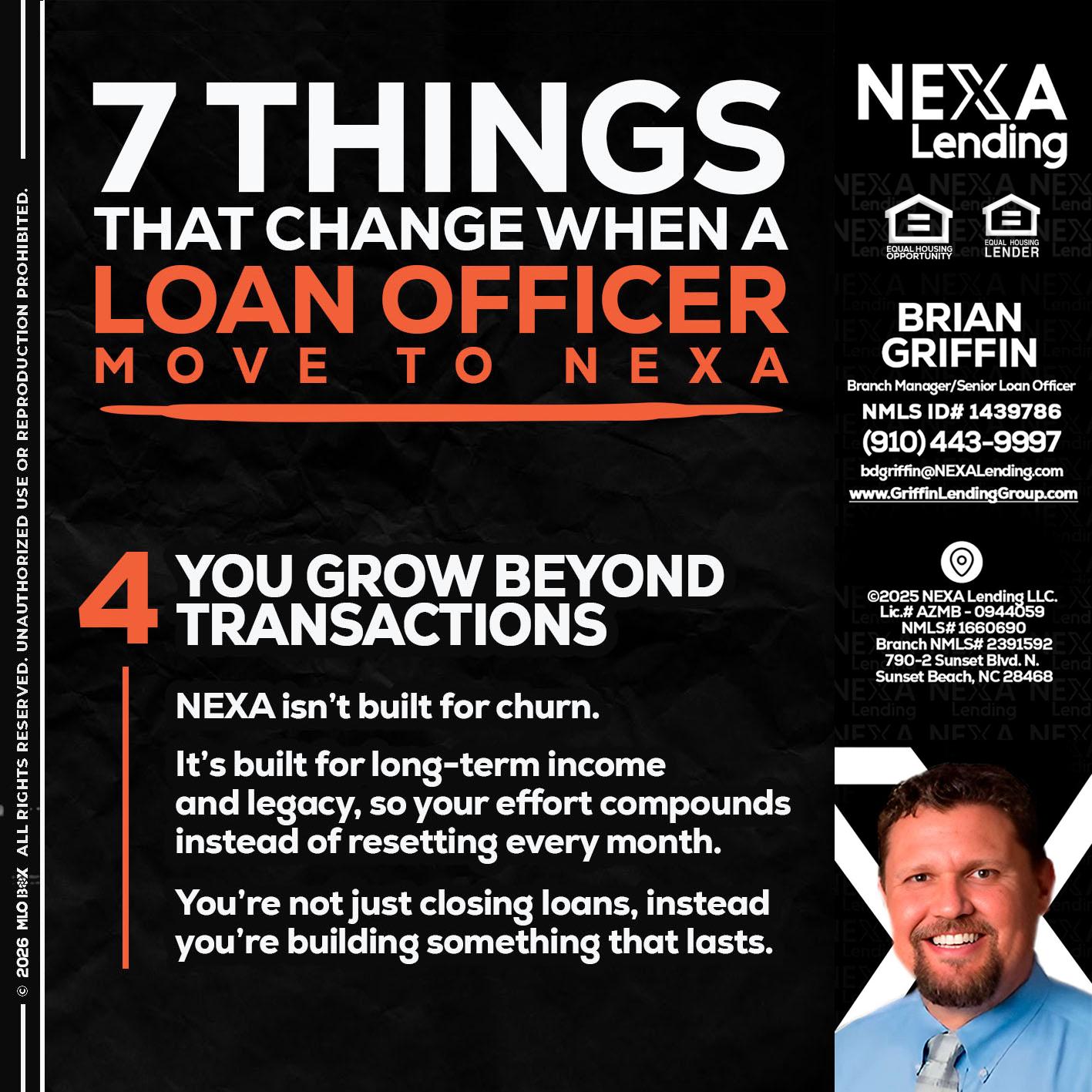 7 THINGS (4) - Brian Griffin -Senior Mortgage Consultant