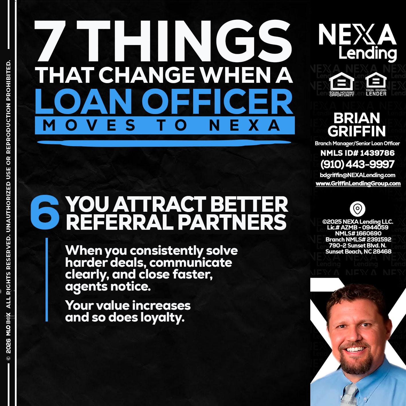 7 THINGS (6) - Brian Griffin -Senior Mortgage Consultant