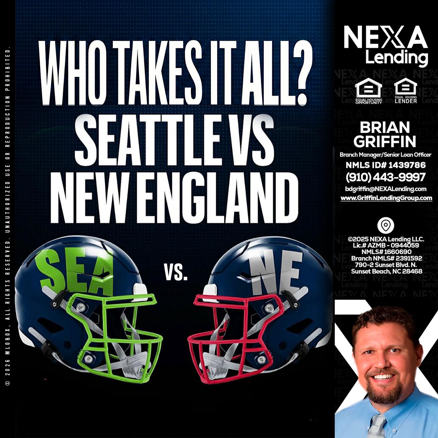 WHO TAKE IT ALL? - Brian Griffin -Senior Mortgage Consultant