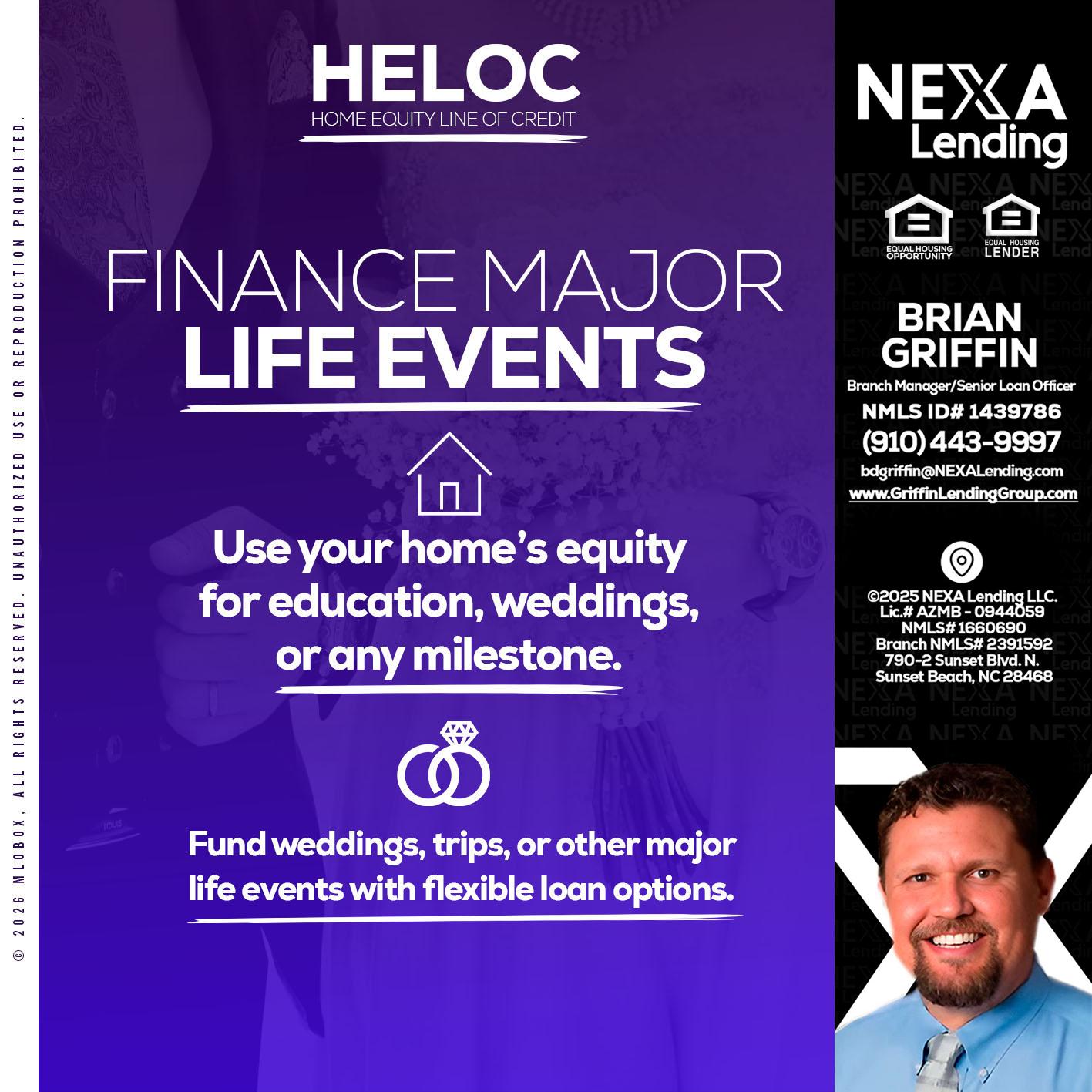 HELOC - Brian Griffin -Senior Mortgage Consultant