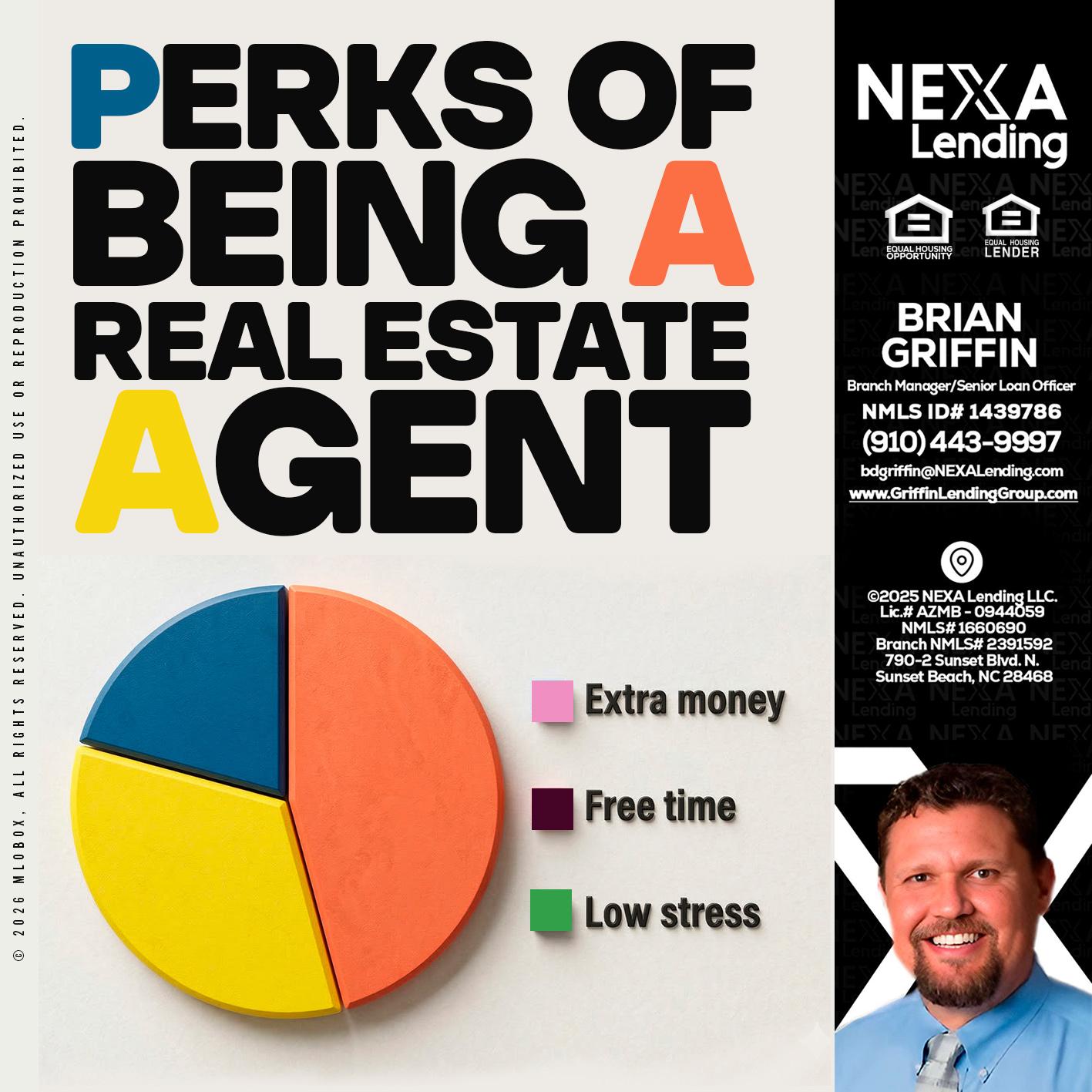 PERKS OF BEING - Brian Griffin -Senior Mortgage Consultant