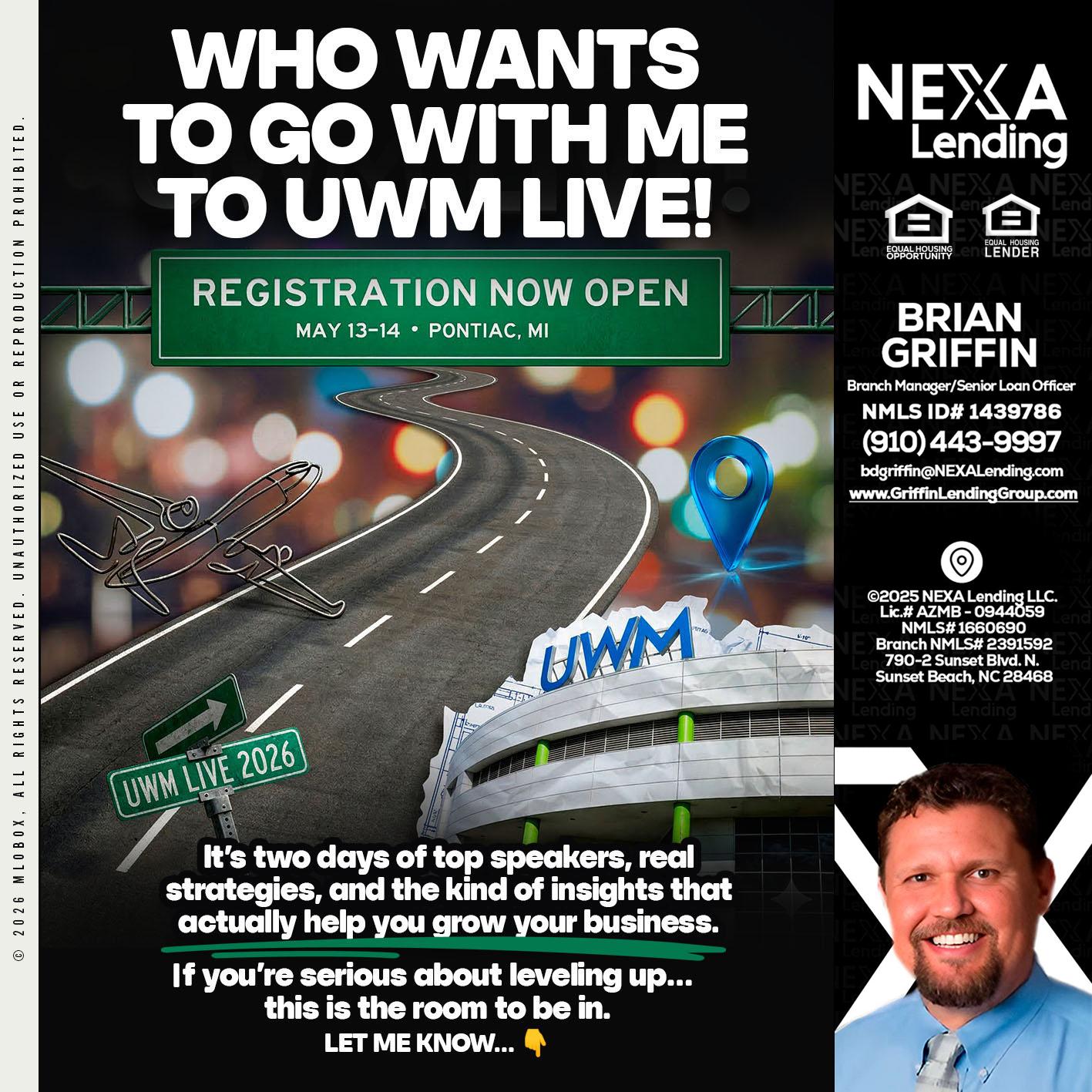 WHO WANTS - Brian Griffin -Senior Mortgage Consultant