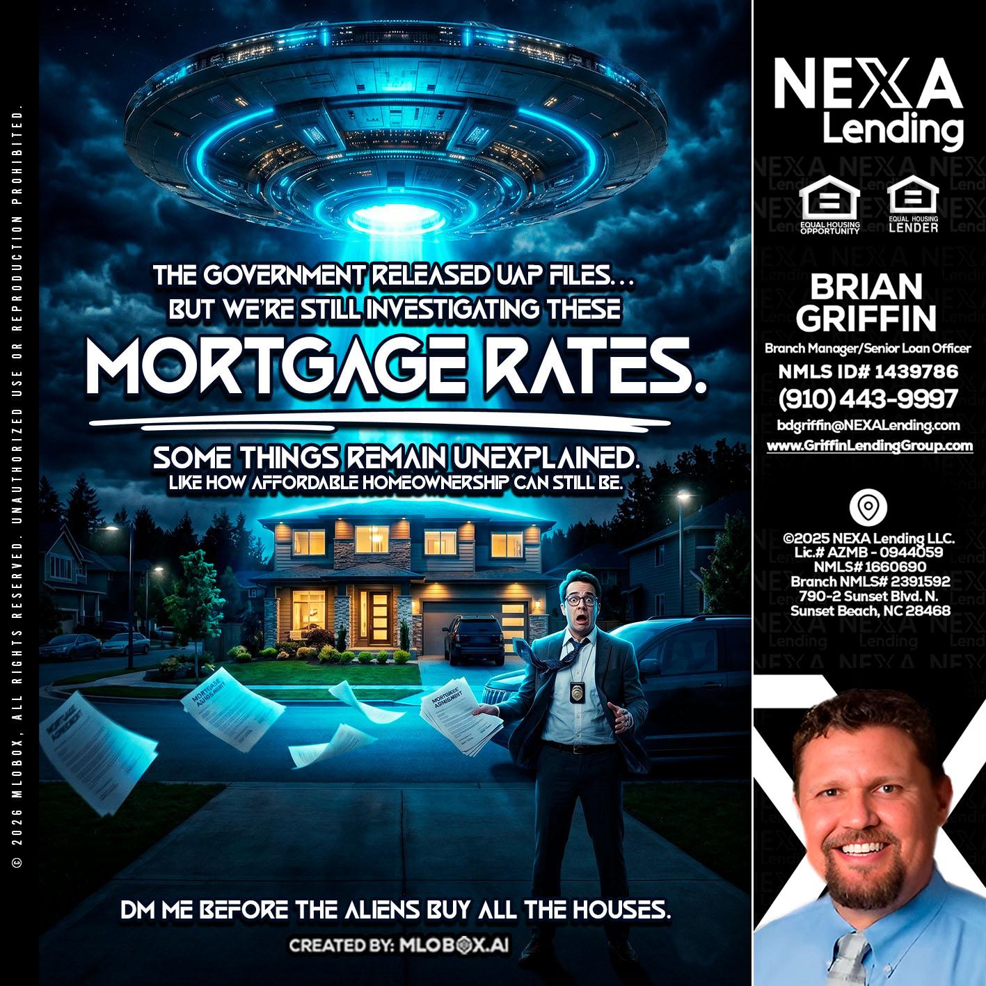 MORTGAGE RATES - Brian Griffin -Mortgage Broker