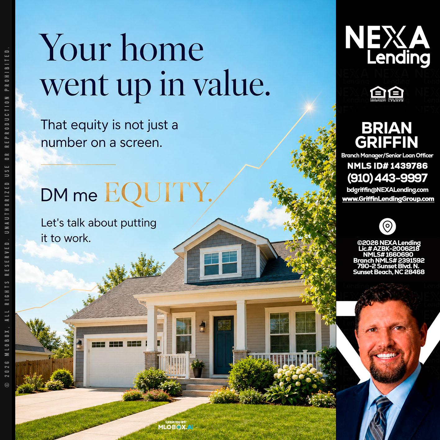 YOUR HOME - Brian Griffin -Mortgage Broker