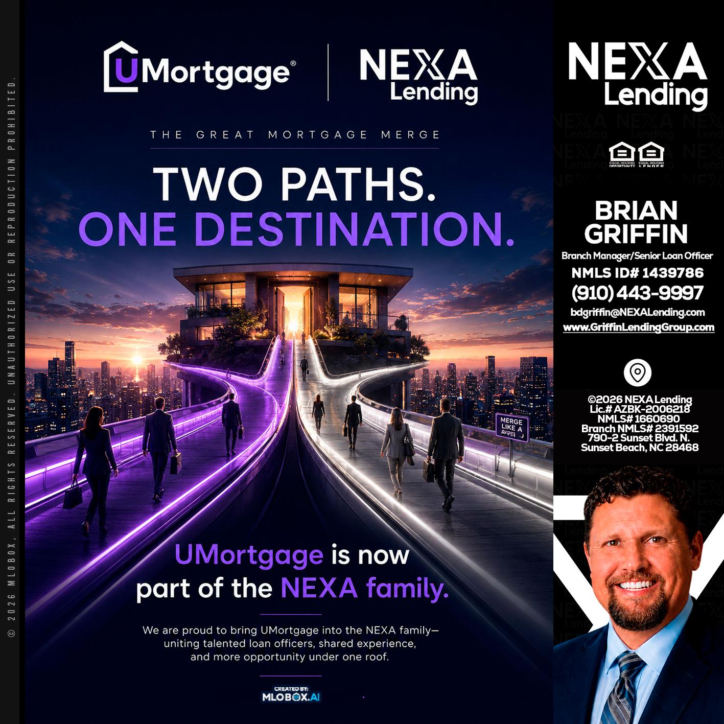 two path - Brian Griffin -Mortgage Broker