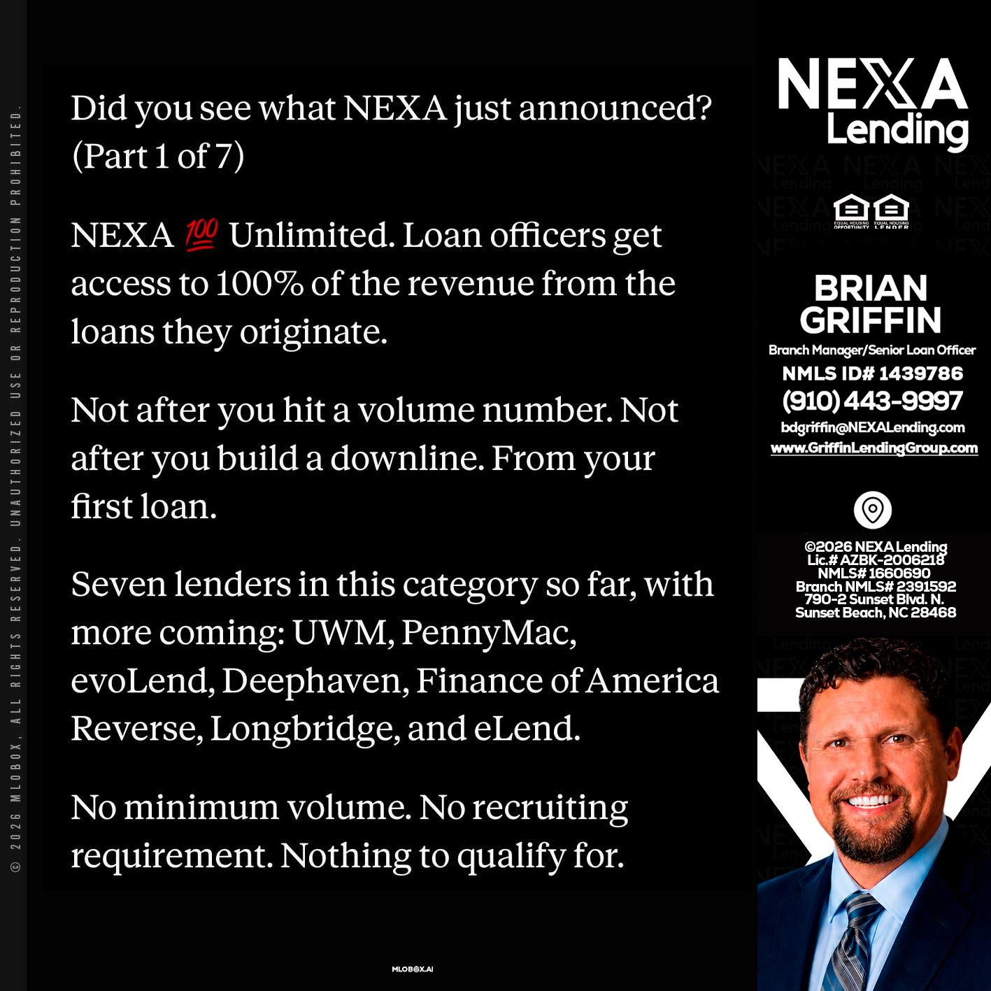 DID YOU KNOW - Brian Griffin -Mortgage Broker
