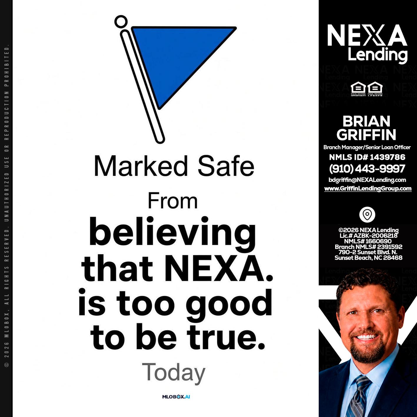 MARKED SAFE - Brian Griffin -Mortgage Broker