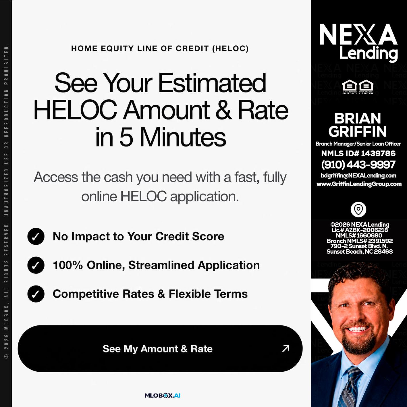 HELOC - Brian Griffin -Mortgage Broker