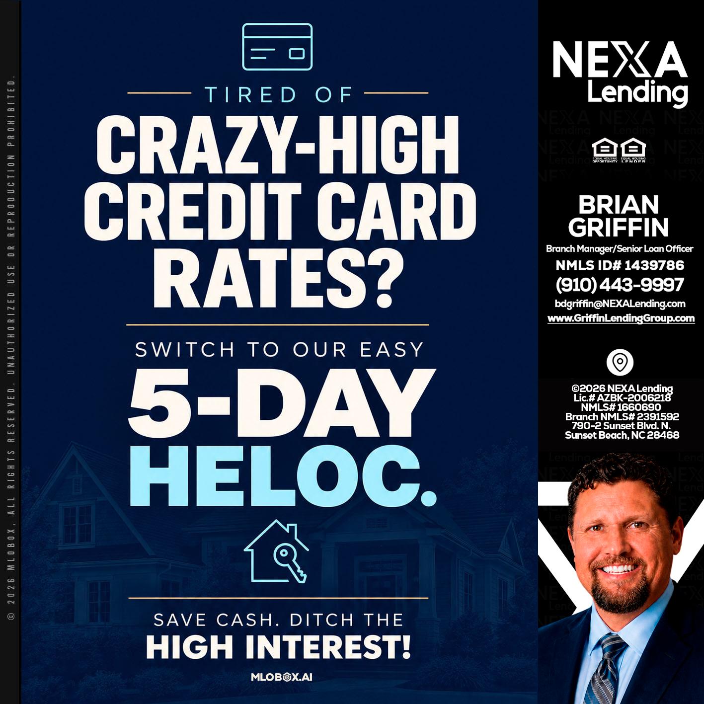 crazy high - Brian Griffin -Mortgage Broker