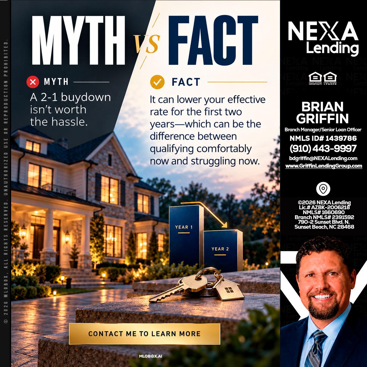 MYTH VS FACT - Brian Griffin -Mortgage Broker