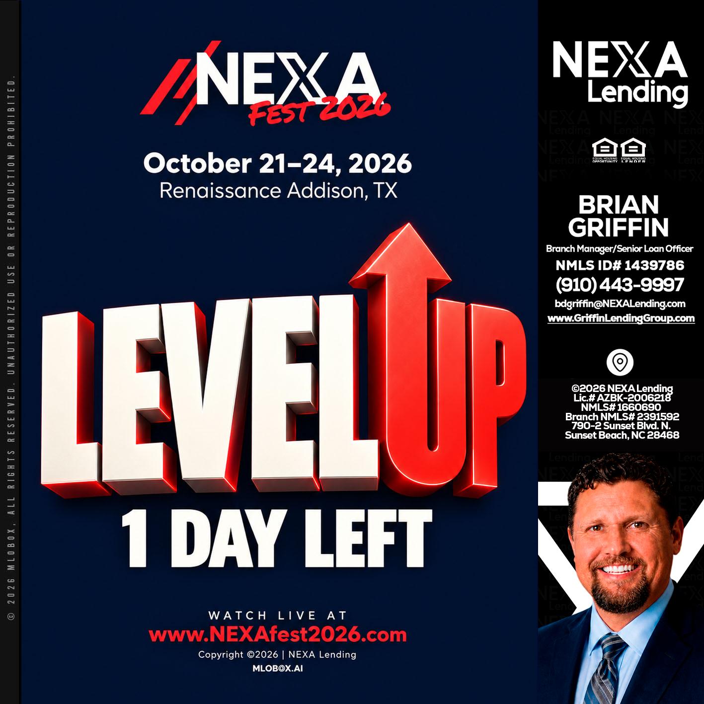 LEVEL UP - Brian Griffin -Mortgage Broker