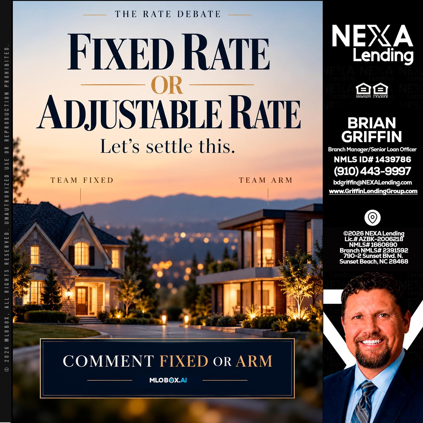 FIXED RATE - Brian Griffin -Mortgage Broker