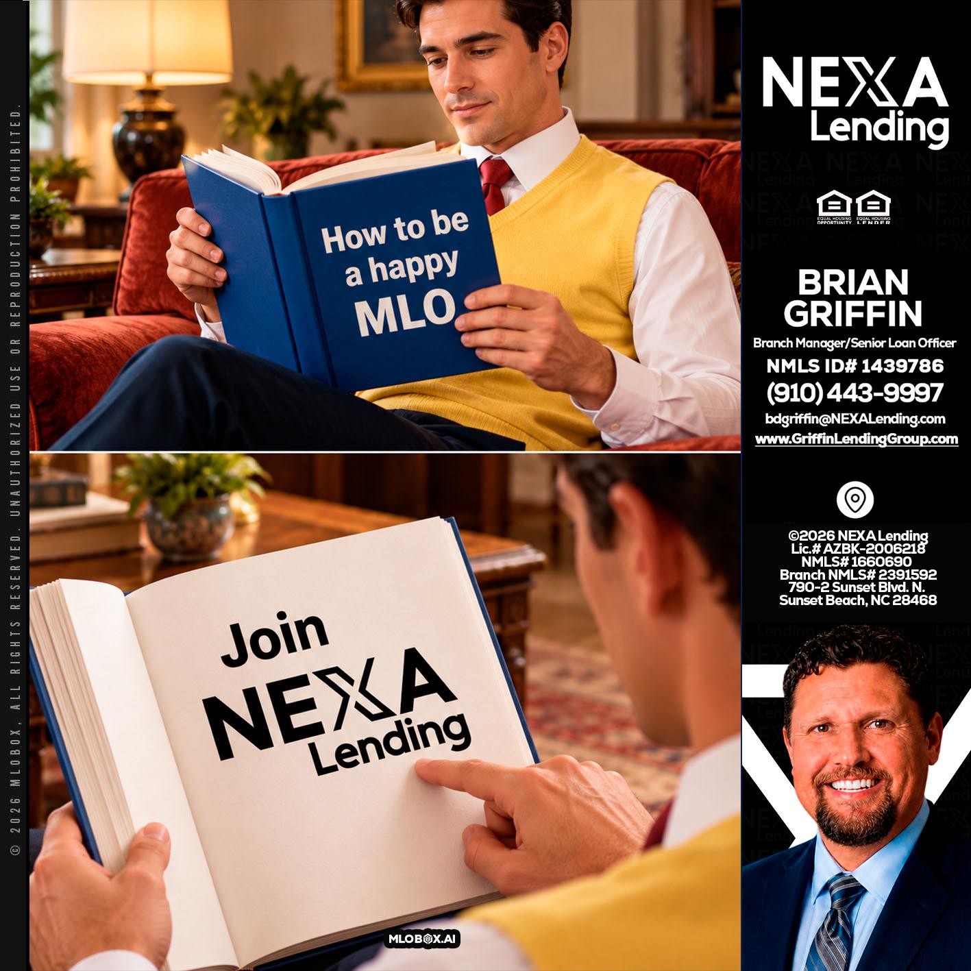 JOIN NEXA - Brian Griffin -Mortgage Broker